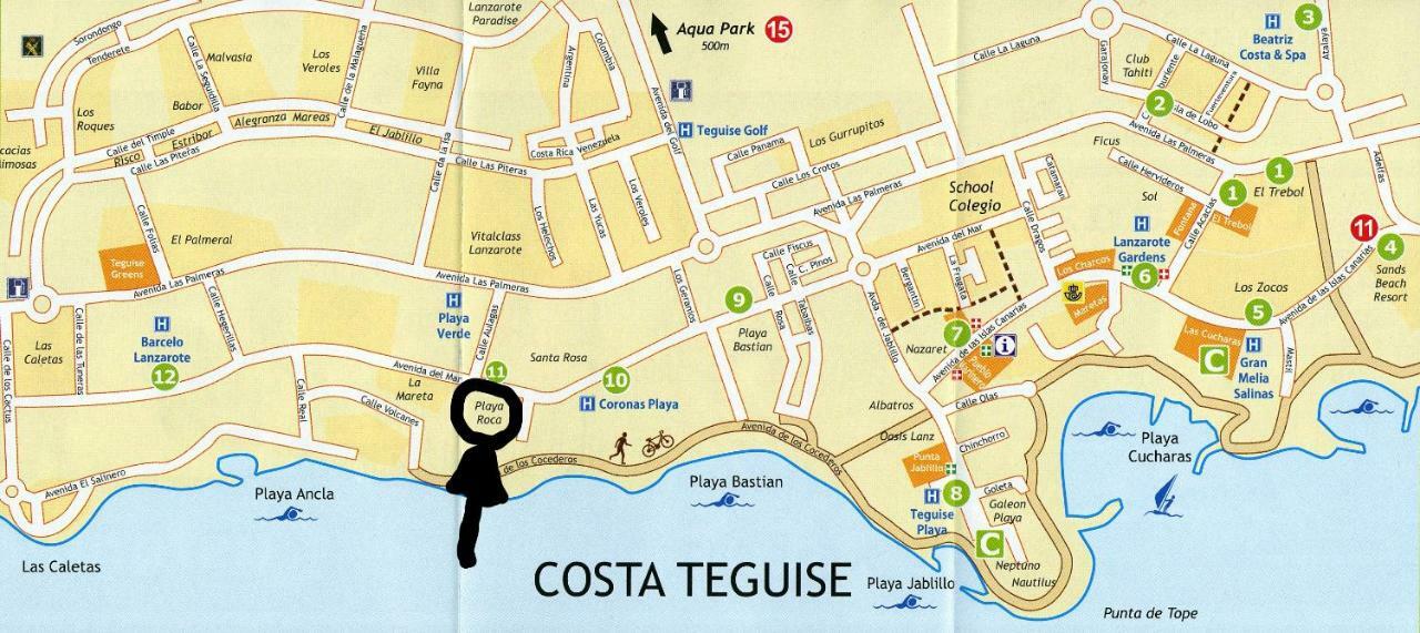 Beautiful On The Seafront Appartamento Costa Teguise